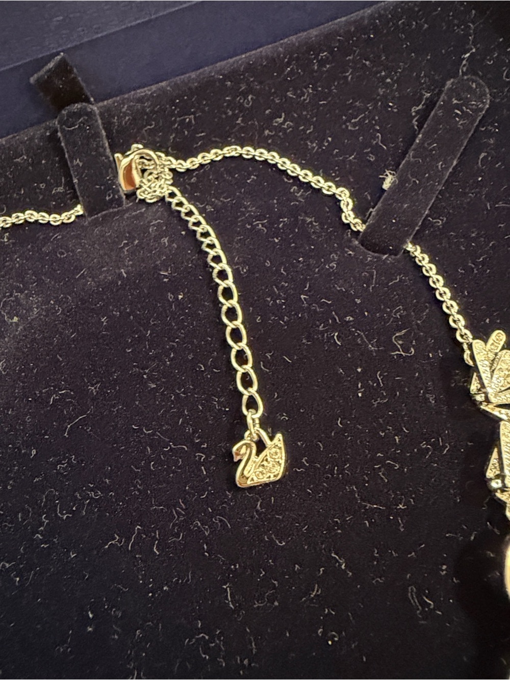Swarovski Gold Starburst Crystal Statement Necklace - Picture 2 of 14